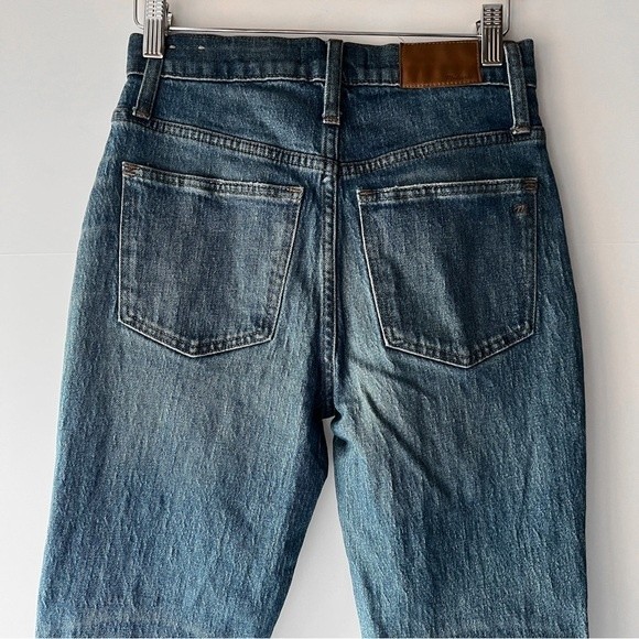 Madewell High-Rise Slim Boyjean Jeans Size 23 Melbourne Wash - Picture 6 of 12